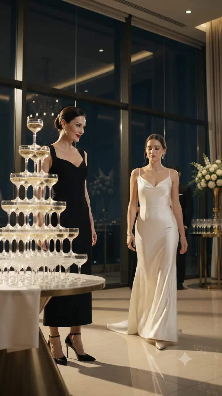 Billionaire Gala Erupts: White-Clad Heiress Humiliated in High Society Scandal, Tycoon's Rage Exposes Executive Betrayal