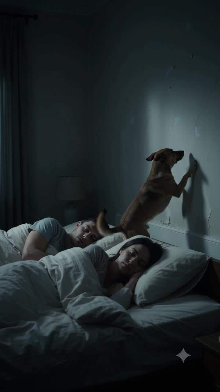 Loyal Dog's Bedroom Wall Obsession Unlocks Family Secret: The Identity-Shaking Truth Hidden In The Plaster Will Shock You!