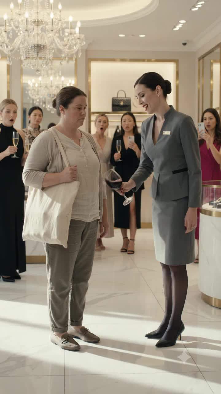 Paris Manager Pours Wine on Quiet Shopper, Sparks Shocking Corporate Downfall and Instant Karma.