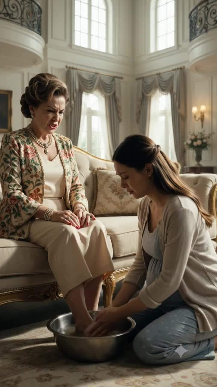 Ancient Debt Repaid? Luxury Mansion Explodes As Mother Unlocks Generations of Fury After Cruel Kick To Pregnant Daughter's Belly.
