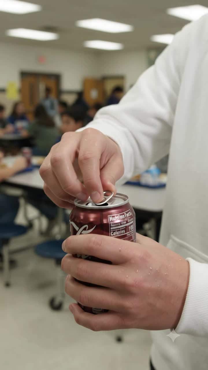I still cringe remembering the soda incident in the cafeteria.