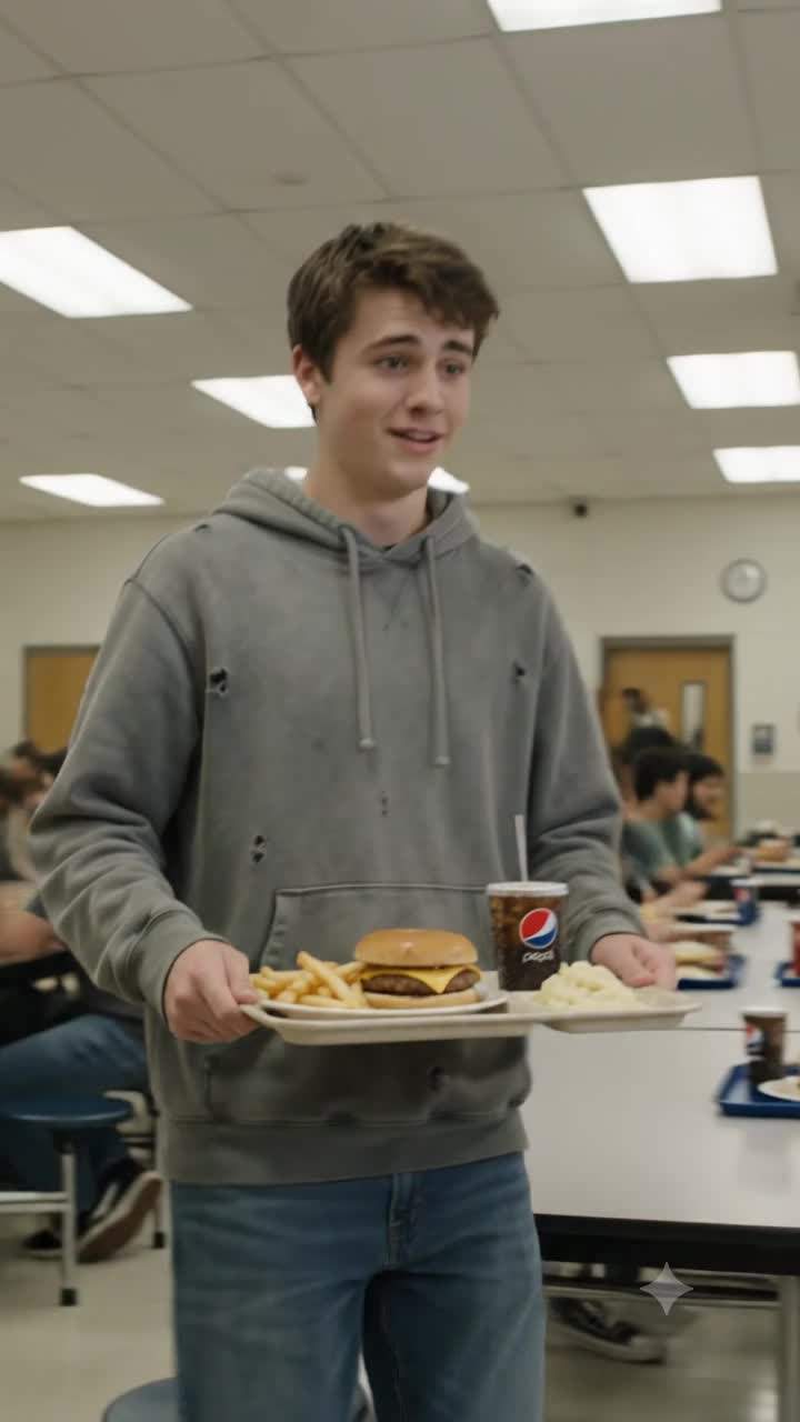 That time the cafeteria floor ate my lunch