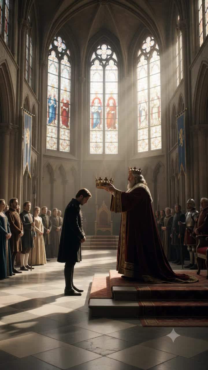 Coronation Chaos: Magical Crown Rejects Future King, Chooses Scullery Maid—Kingdom Stunned!