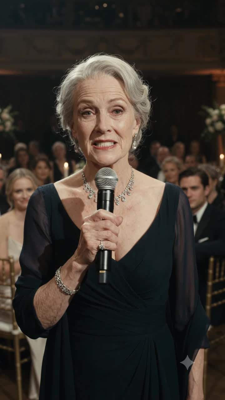 Charity Gala Scandal: Matriarch's Bald Head and Scar Expose Daughter-in-Law's Ruthless Fortune Betrayal