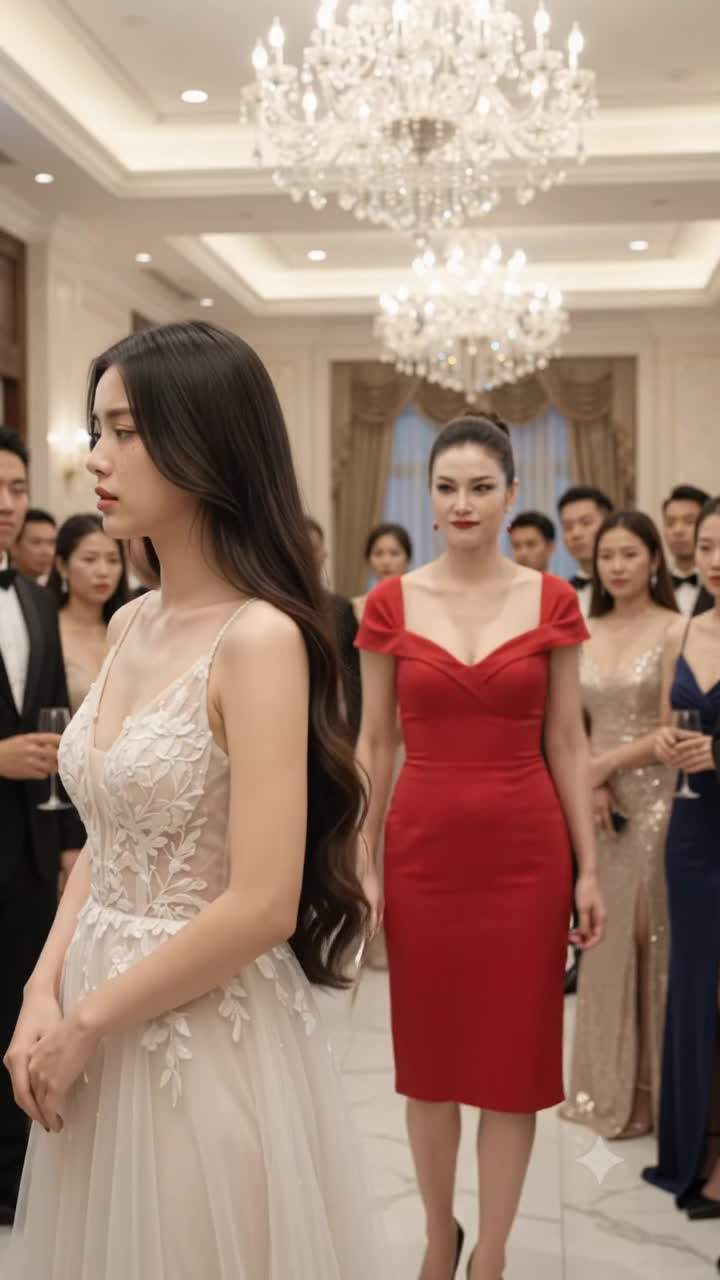 Silver Heiress's Sacred Hair Violently Severed at Society Gala, Tycoon Fiancé's Silence Sparks New Scandal.