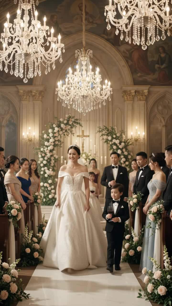 Luxury Wedding Crumbles: Bride's Heirloom Dress Reveals Dark Thorne Family Secret, Leaving Guests Stunned!