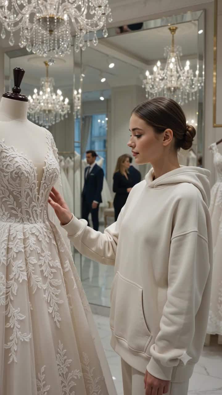 Luxury Bridal Boutique SHOCKED: Arrogant Saleswoman Douses 'Simple' Shopper in Coffee Over $50K Haute Couture Dress – Until This Black Card Drops.
