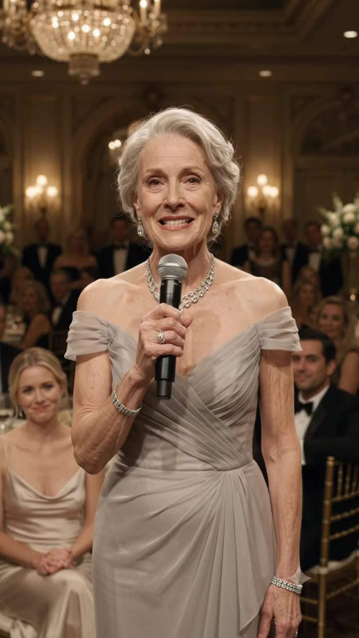 Matriarch Exposes Daughter-in-Law's Multi-Million Dollar Embezzlement at Elite Charity Gala: The Family Secrets That Forced Her Baldness Will Stun You!