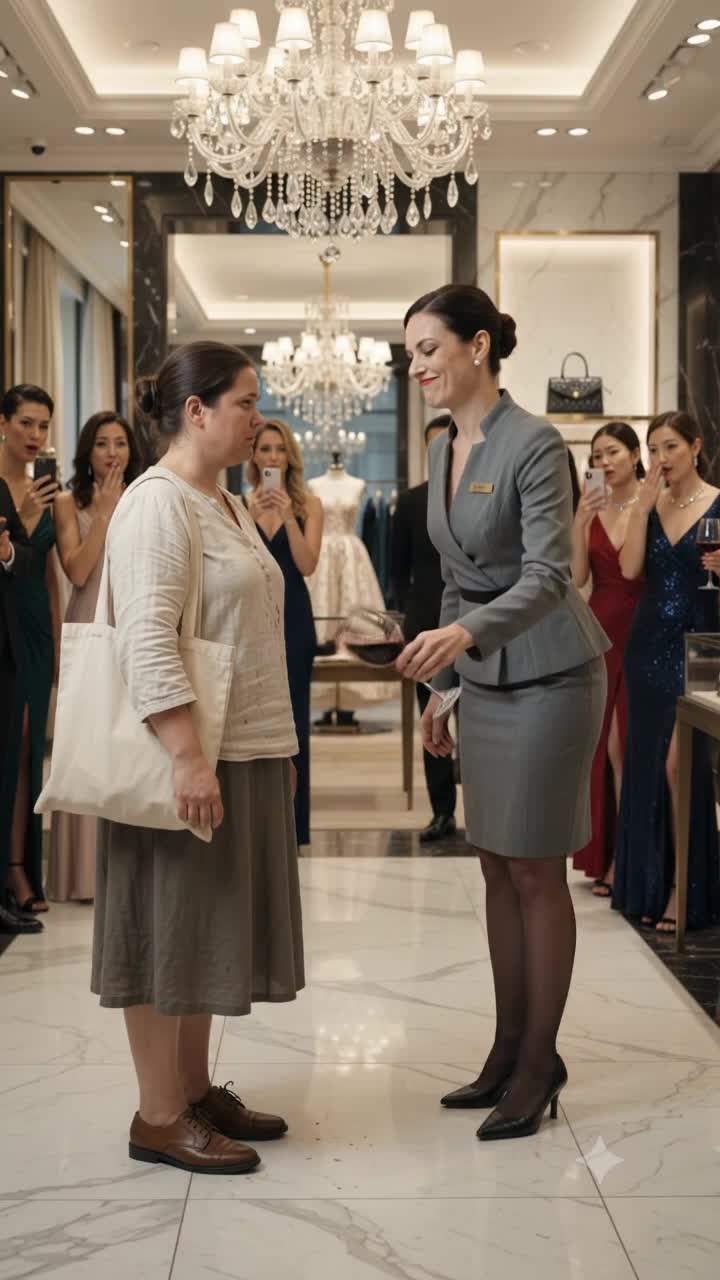 She Was Barred From Her Own Design at a Paris Luxury Boutique, Then Caused a Multi-Million Acquisition Scandal With One Call, Leaving a Manager's Career in Ashes.