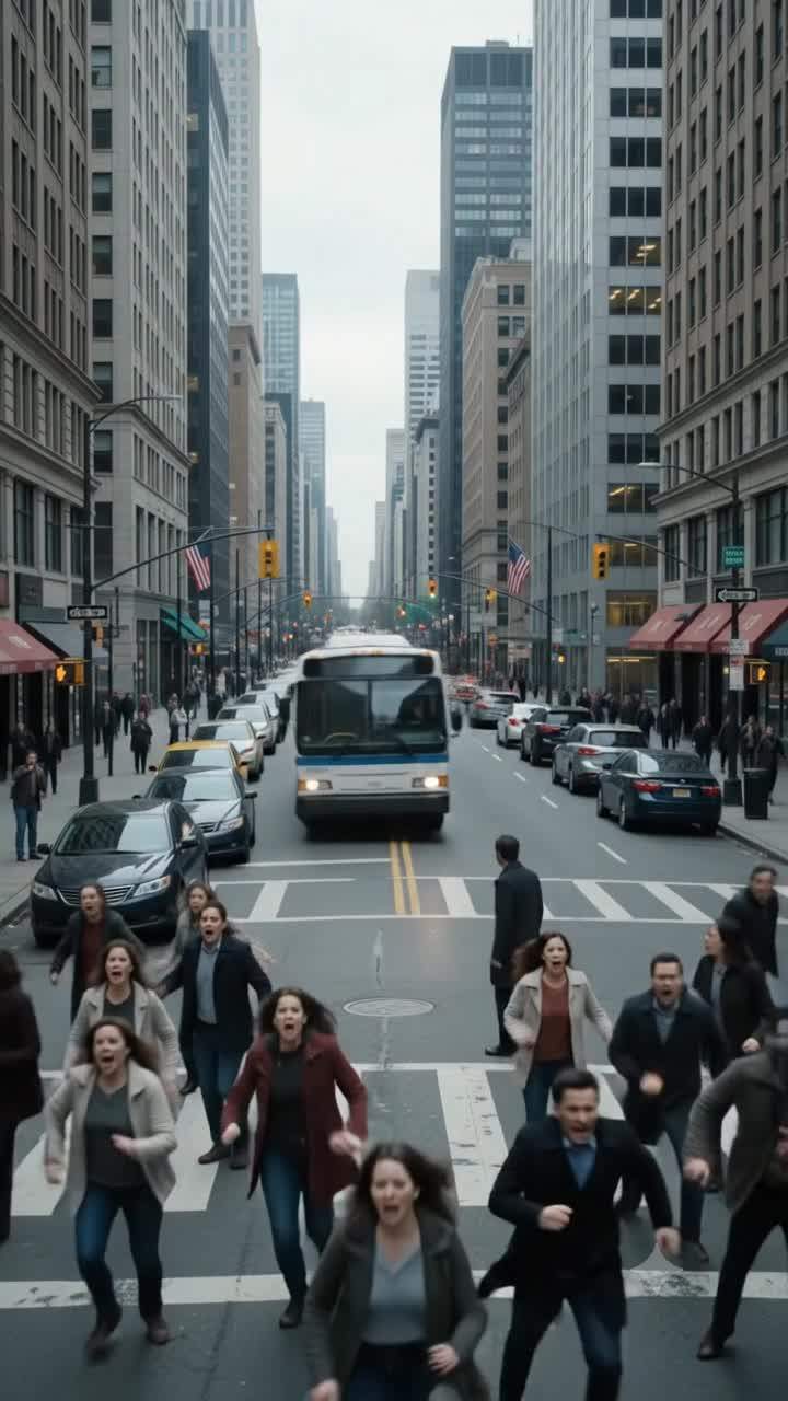 Miracle or Menace? Urban Legend Appears to Halt City Bus Catastrophe, Unleashing Mysterious Guardian Power