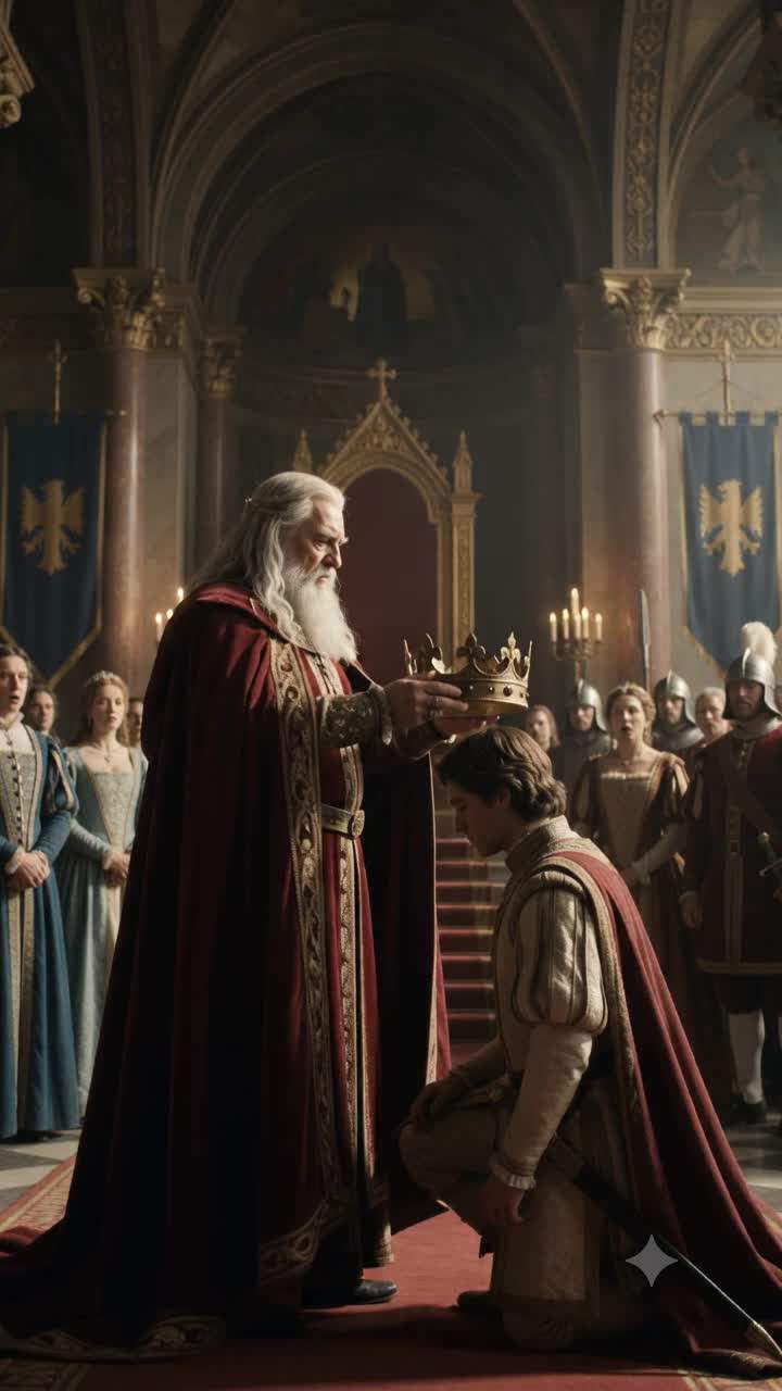 Royal Coronation Chaos: Ancient Magic Crown REJECTS Heir, Unmasks Scullery Maid's Secret Identity in Shocking Throne Room Drama!