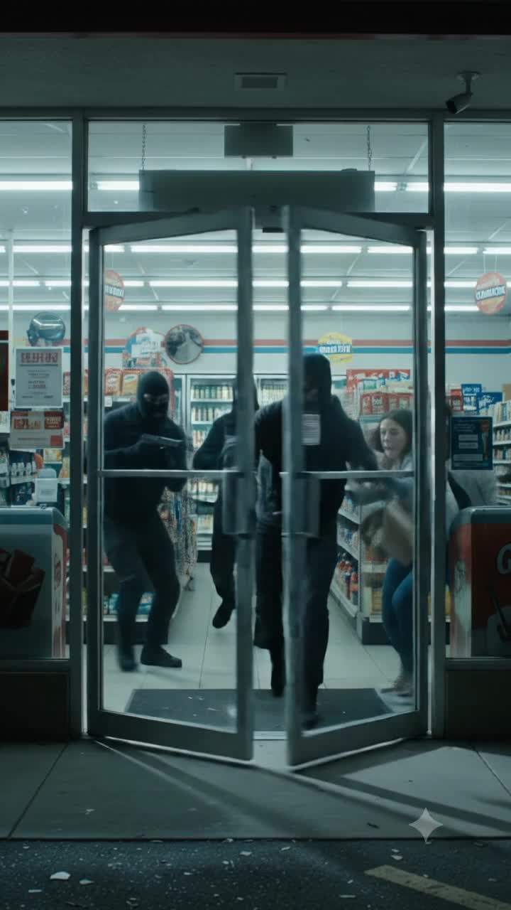 Late-Night Convenience Store Robbery Takes Chilling Twist: Her Pendant Unveiled a Decade-Old Mystery and a Hidden Thriller Identity.