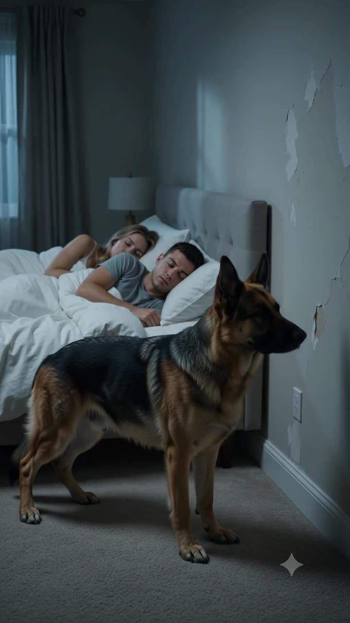 Loyal Dog Uncovers Hidden Room in Bedroom Wall, Exposing Family Secret That Threatens to Shatter Their Marriage