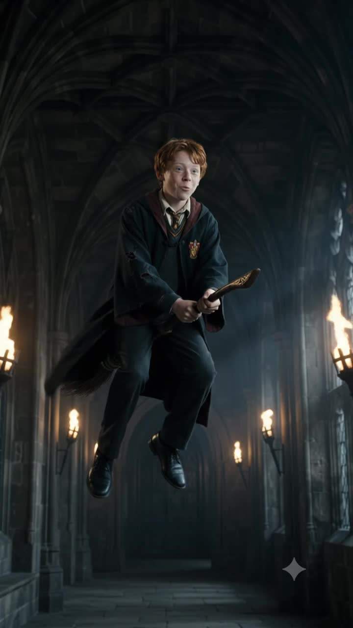 Hogwarts Potion Prank Exposes Dark Magic Conspiracy: Student Inflates Mid-Air!
