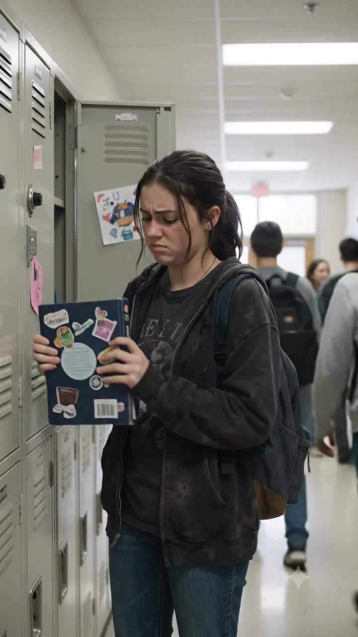 The day my journal spilled out in the school hallway