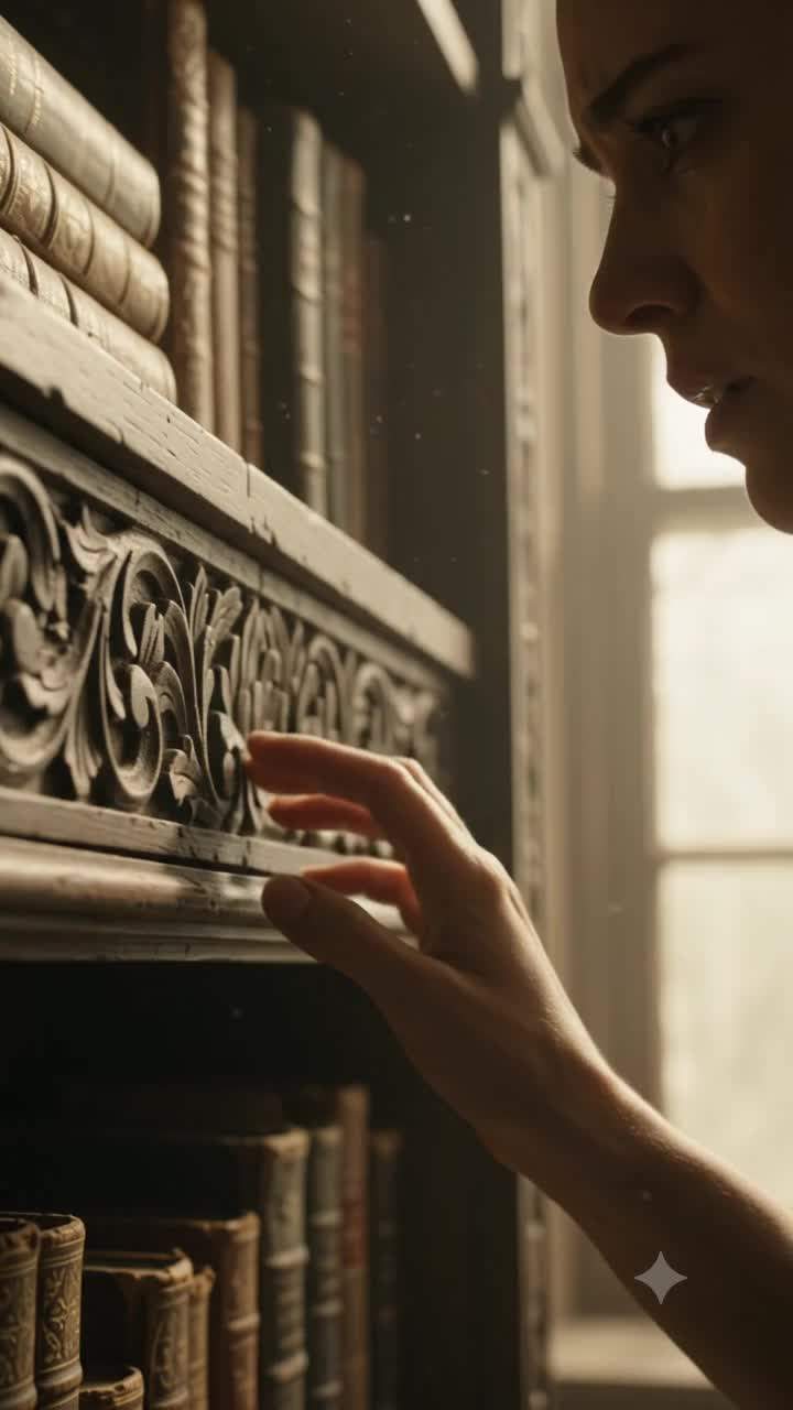 I found my sister's secret room in the old mansion, but what was inside changed everything.