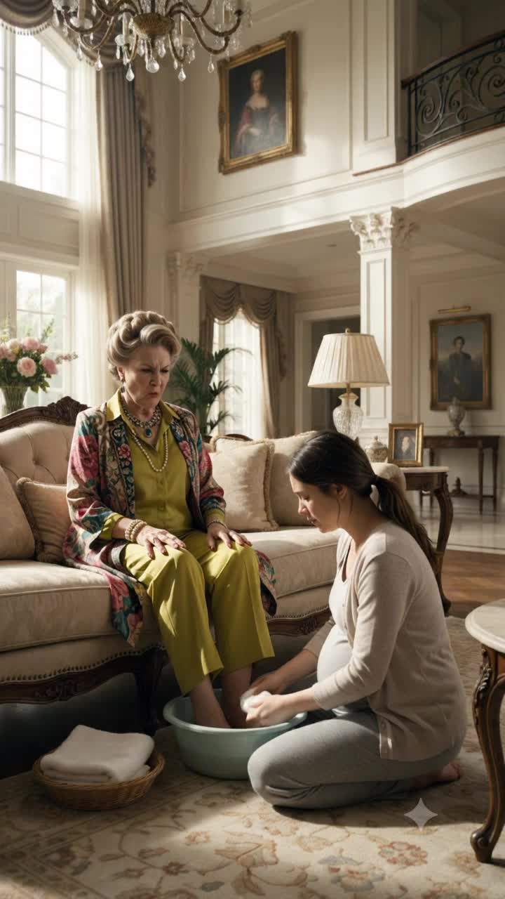 Mother-in-Law's Twisted 'Purification Ritual' Explodes in Luxury Mansion as Pregnant Daughter's Mother Unearths Family Secrets and Delivers Shocking Revenge!