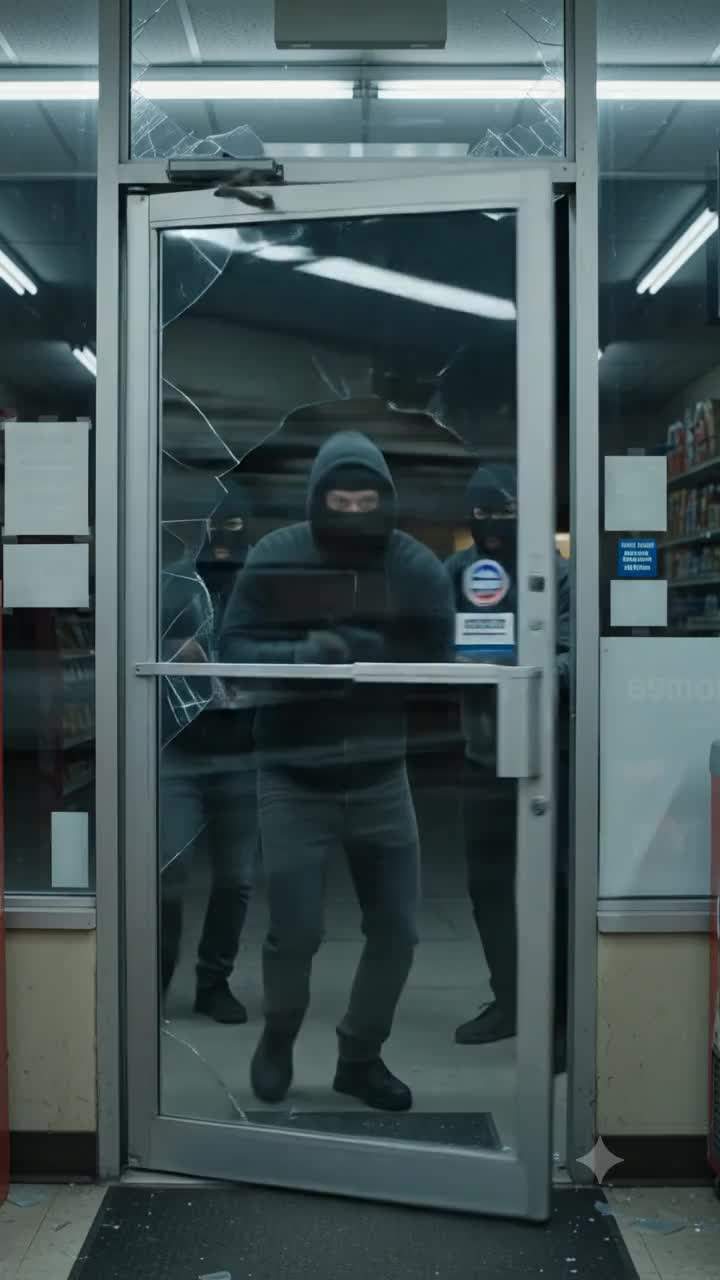 Convenience Store Robbery Takes Shocking Turn: Masked Thief Freezes, Asks About Mystery Pendant – A True Identity Revealed?