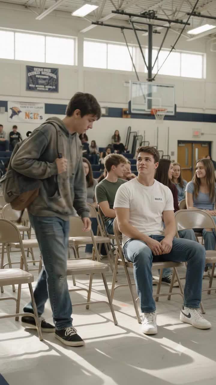 I still feel the floor cold from that assembly chair trick.