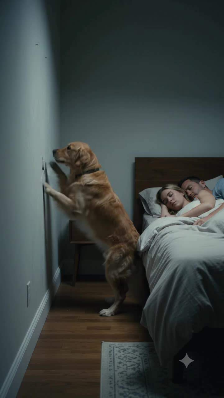Our Dog Wouldn't Stop Barking At The Bedroom Wall: The Secret Room It Revealed Exposed My Husband's Family Scandal.