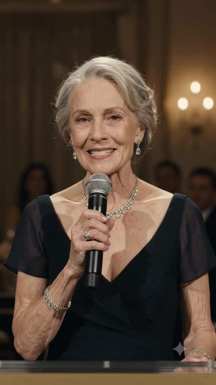 Billionaire Matriarch's Bald Truth Exposes Shocking Family Scandal at Charity Gala