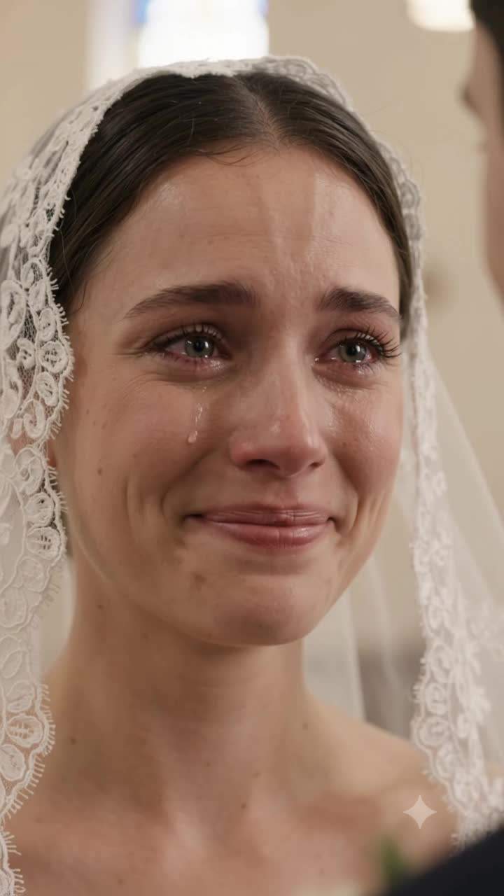 My groom's secret daughter crashed our wedding, holding a sign that changed everything.