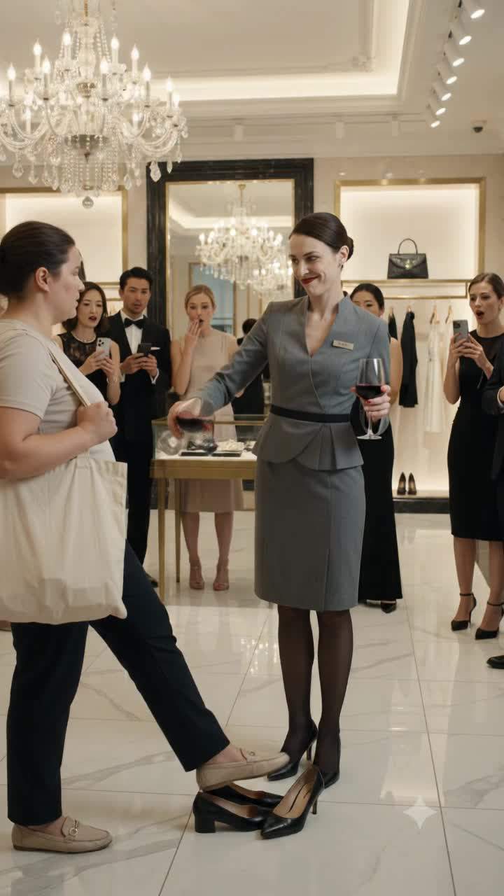 Paris Fashion Fiasco: Arrogant Manager Pours Wine, Gets Fired By Secret Billionaire Investor's Single Call!