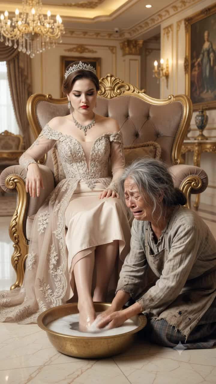 Shocking Mansion Abuse: Why Was This Wealthy Wife Forcing Her Mother-In-Law To Drink Dirty Water Just Before Her Husband Walked In? #FamilySecrets #MansionIntrigue #ElderAbuseScandal