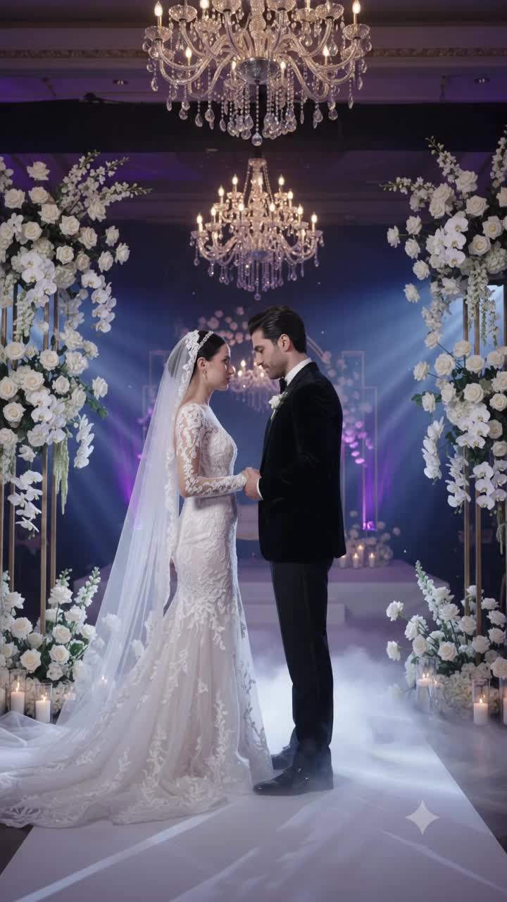 Wedding Drama Erupts as Stranger Exposes Bride's Hidden Identity at Elite Society Nuptials