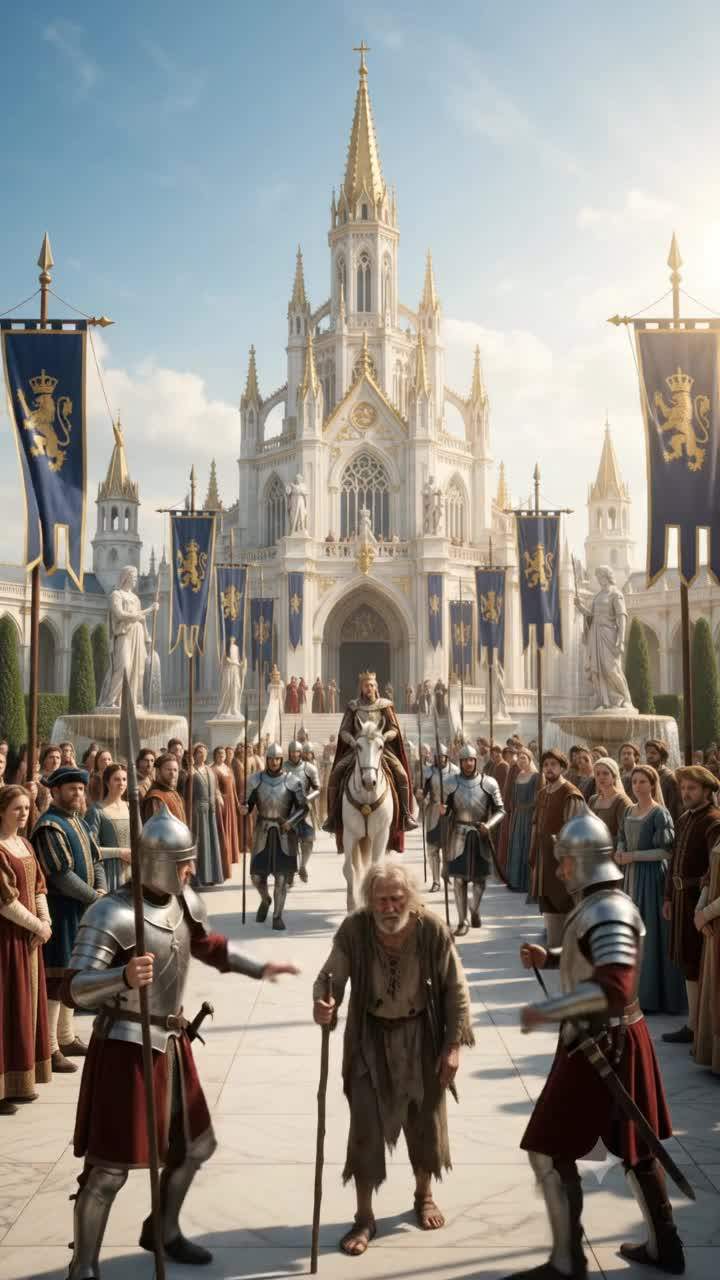 Royal Decree: King Kneels Before Beggar – The Shocking Royal Secret That Could Topple a Kingdom!