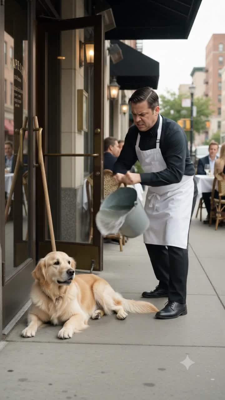 Waiter's Cruel Act Against 