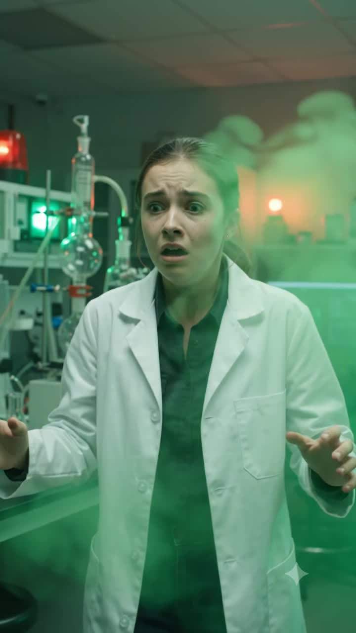 Lab Catastrophe: Young Chemist's Genetic Experiment Unleashes Superhuman Transformation and Unspeakable Rage!