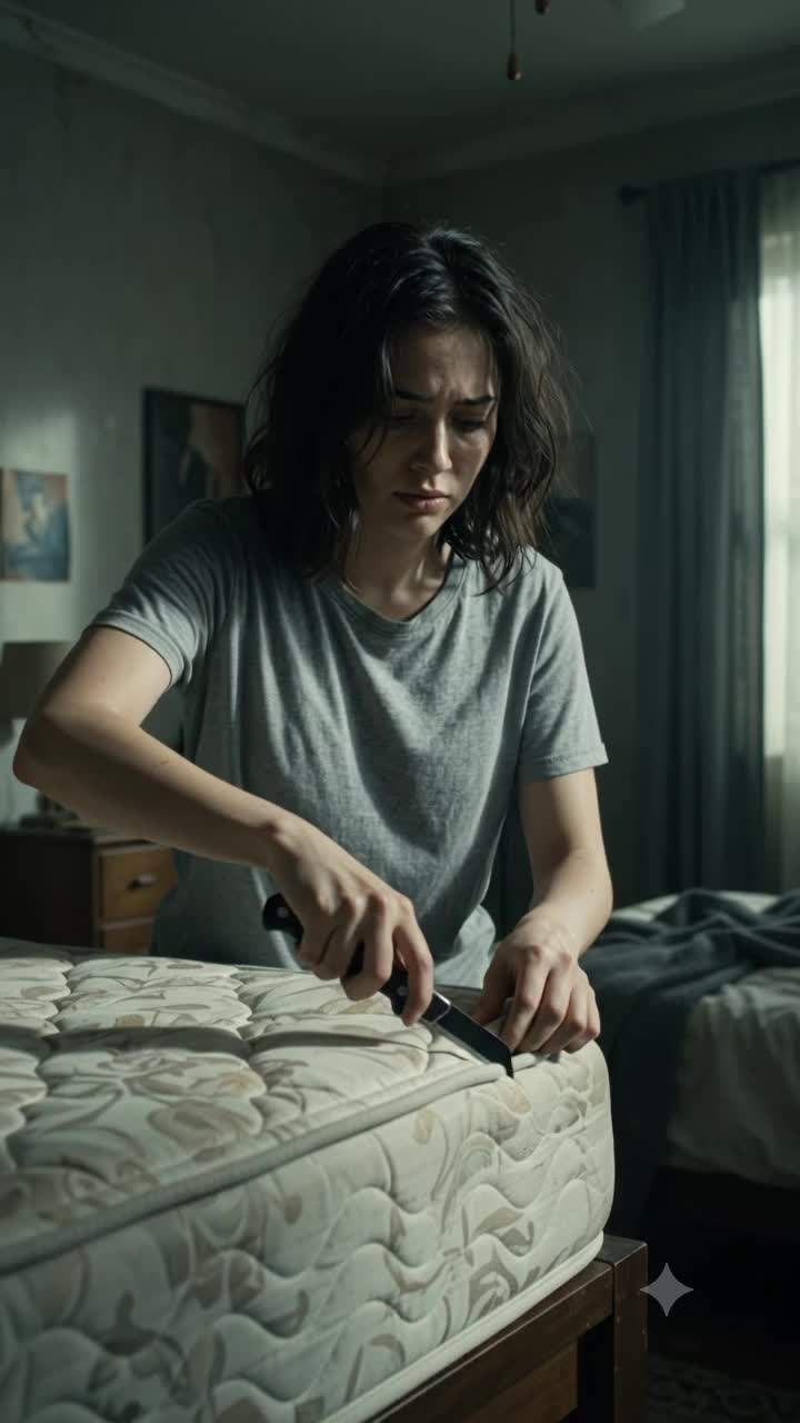 Single Mom Cuts Open Old Mattress, Unearths Family's Darkest Secret and a Hidden Fortune – Now, Her Life is in Mortal Danger