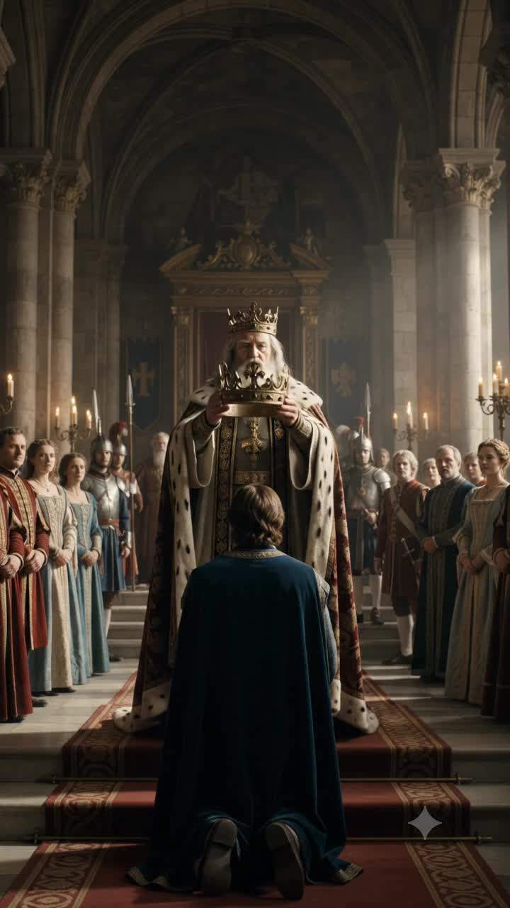 Ancient Crown Rejects Royal Heir, Declares Scullery Maid Queen in Shocking Throne Room Drama