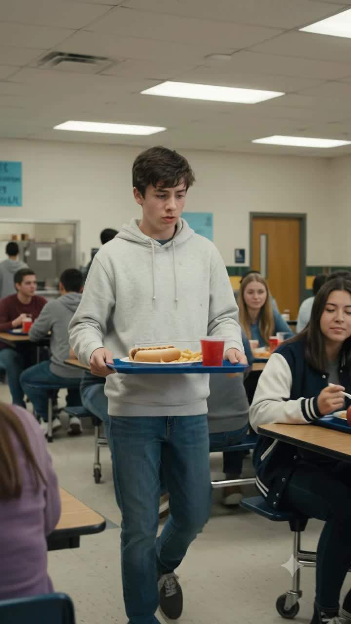 The day my tray hit the floor in front of everyone