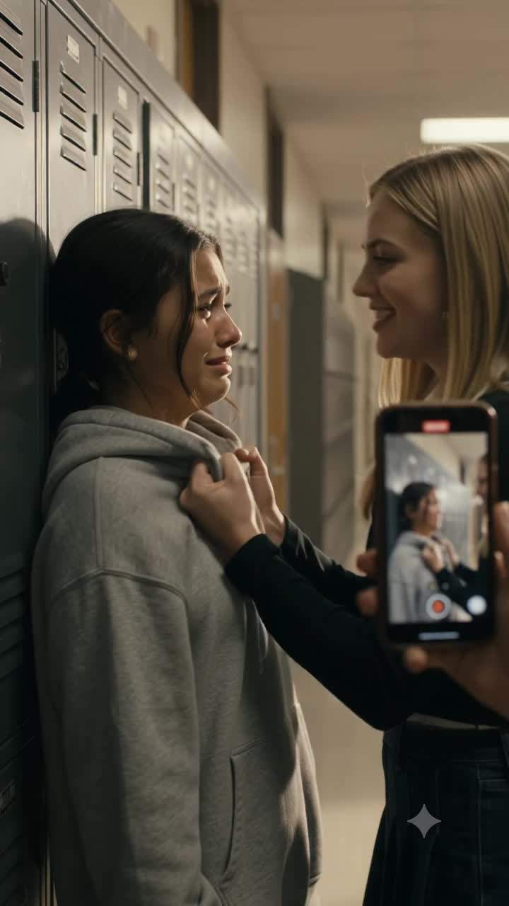 High School Bully Forces Girl to Kneel, Unwittingly Exposing Top-Secret Federal Asset in Shocking School Thriller!