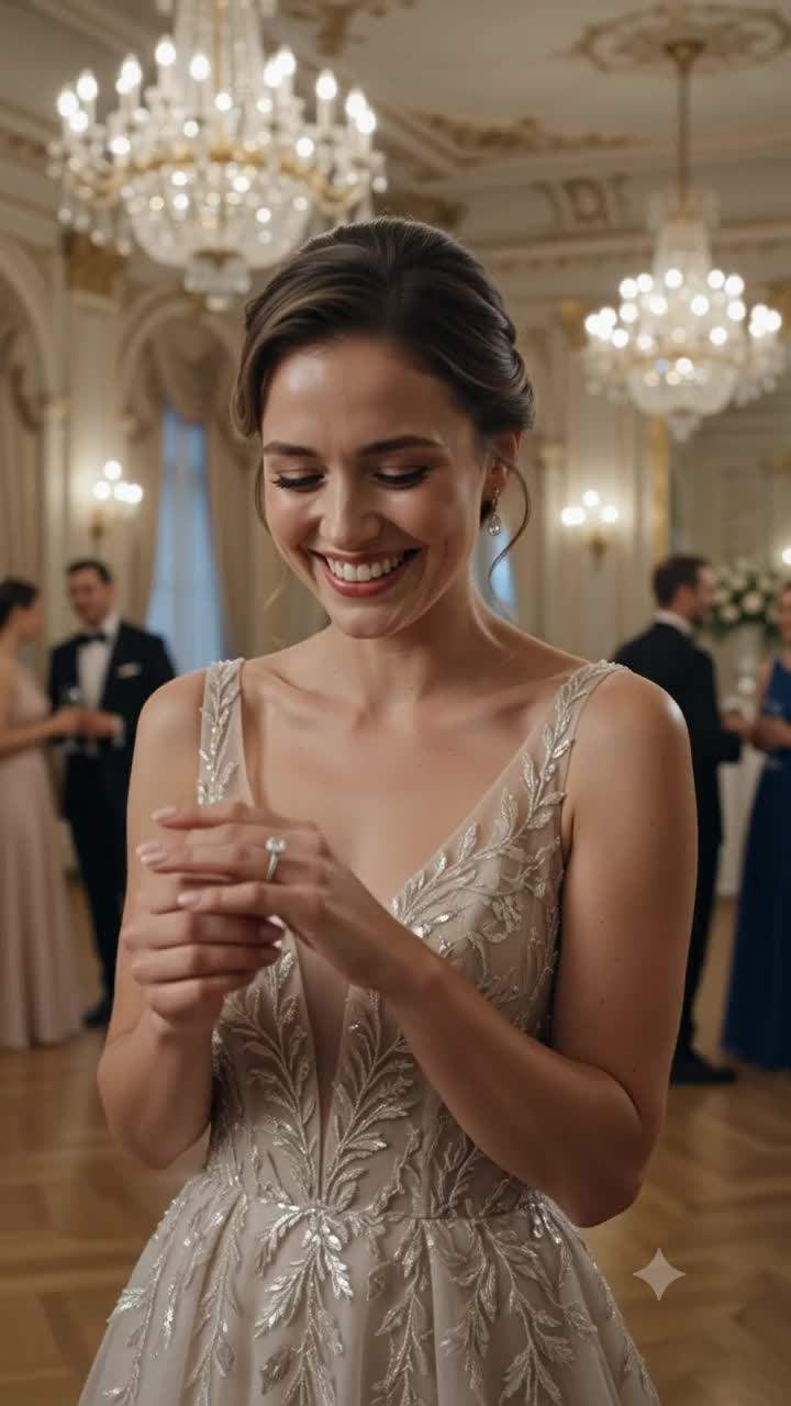 My fiancé didn't just propose at the Grand Ball; I saw him kissing my sister!