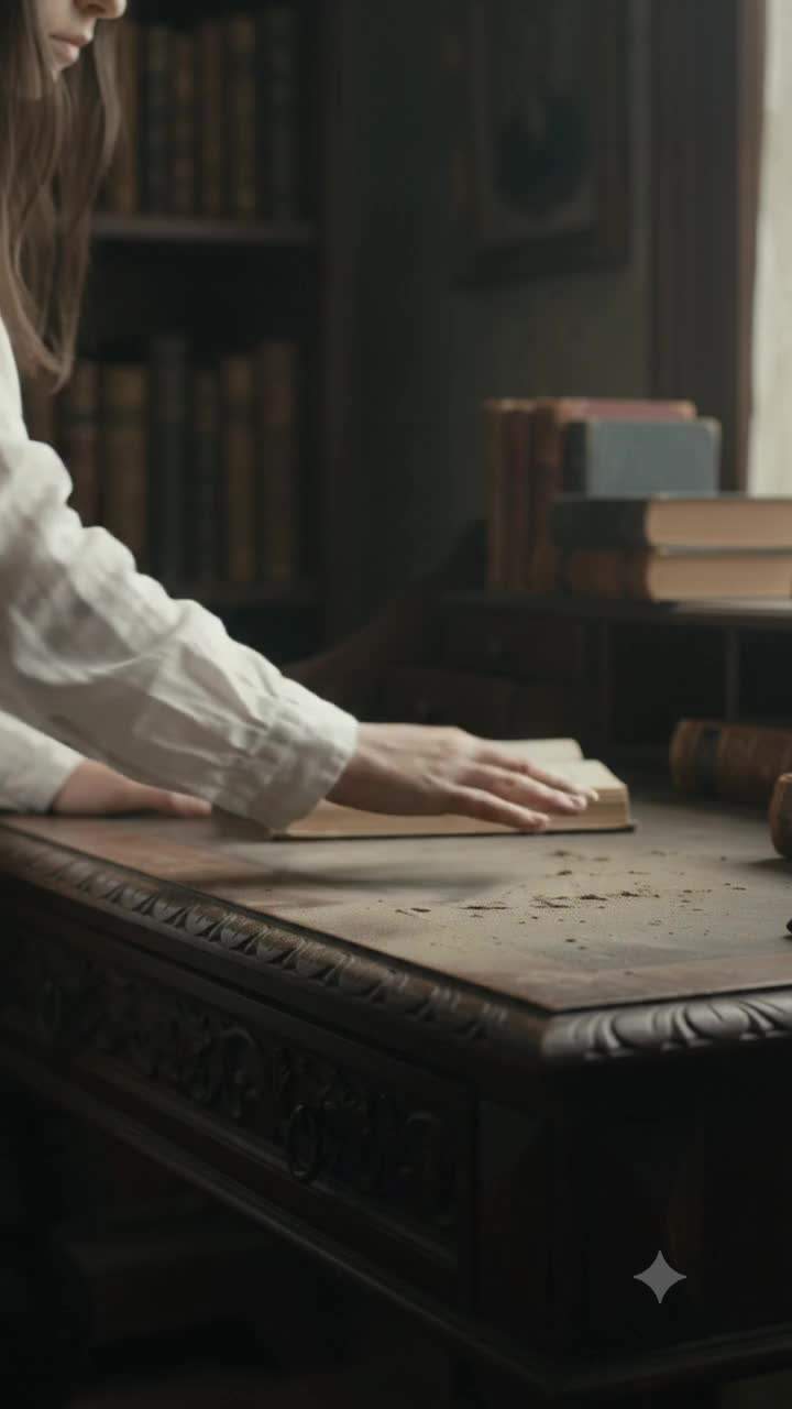 I found my cousin's hidden diary in the old mansion, exposing a shocking family secret!