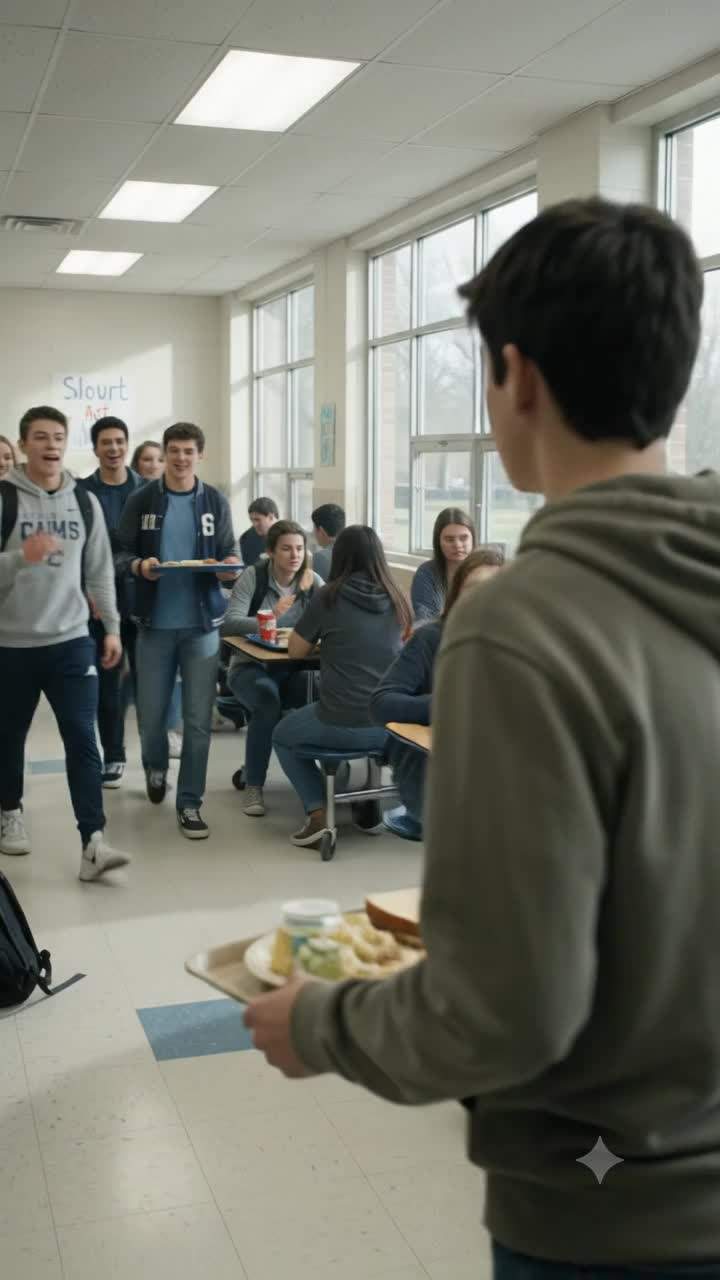 I still taste the tuna salad from that cafeteria floor.