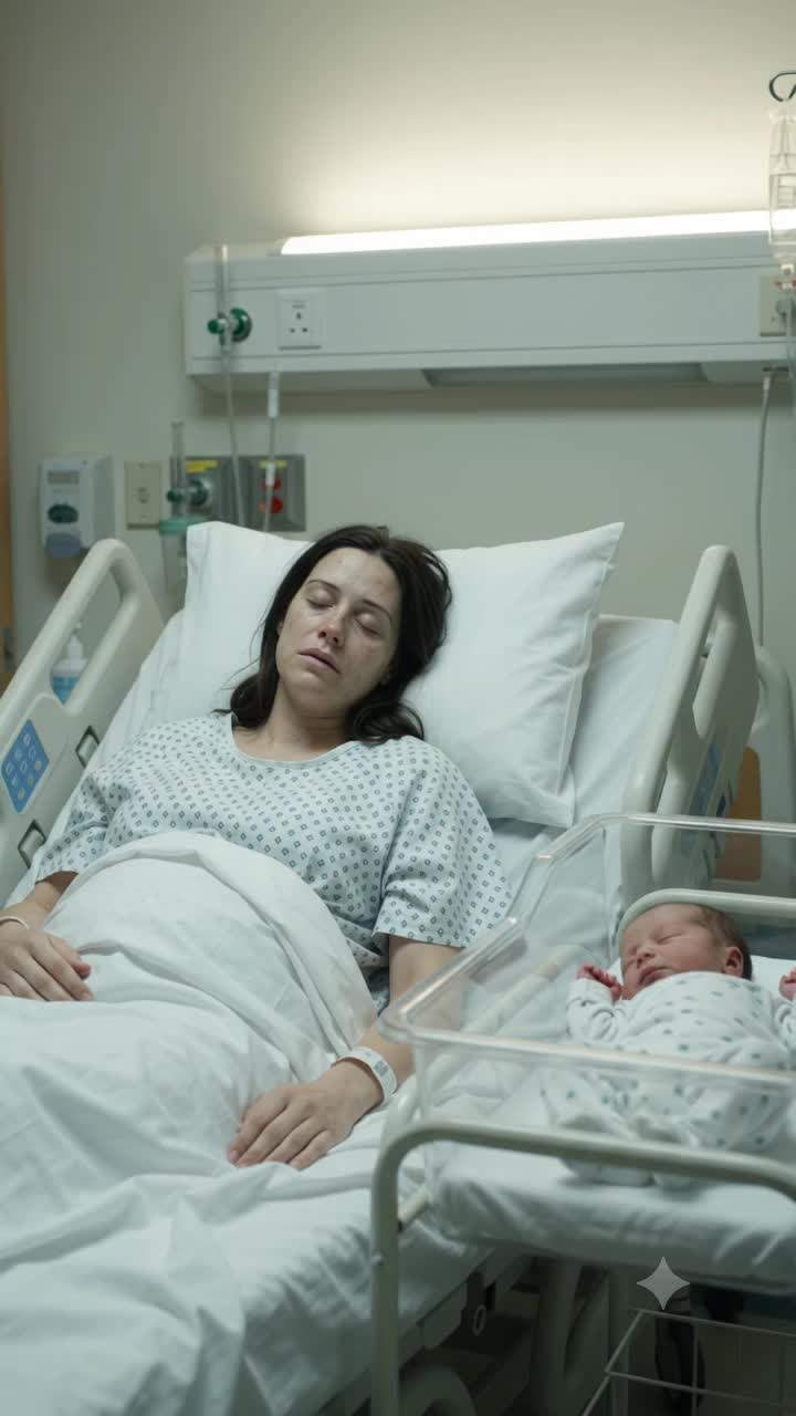 Hospital Room Horror: Doctors, a Secret, and the Moment Her Own Husband Tried to Take Their Newborn.