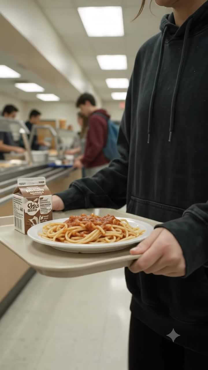 The cafeteria tray changed everything.