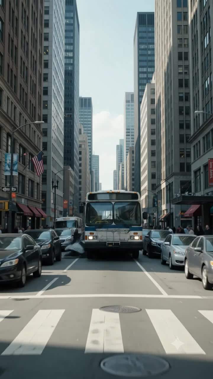 City Chaos: Who is the Mystery Hammer-Wielder Who Stopped a Runaway Bus and Uncovered a Global Conspiracy? #UrbanLegend #SupernaturalEvent #PublicSafety
