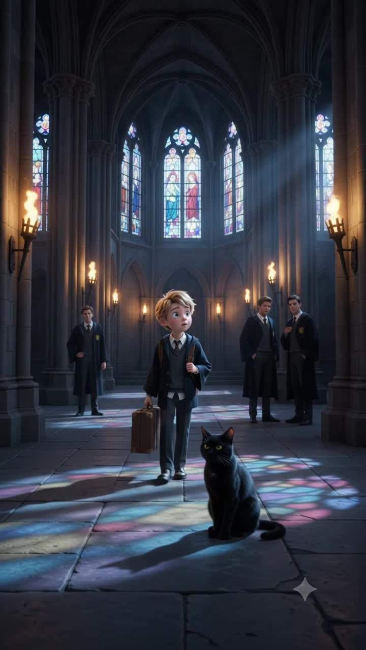 NEW STUDENT'S FIRST NIGHT AT ELITE MAGIC ACADEMY UNLOCKS AN ANCIENT KEY AND A FORBIDDEN PROPHECY