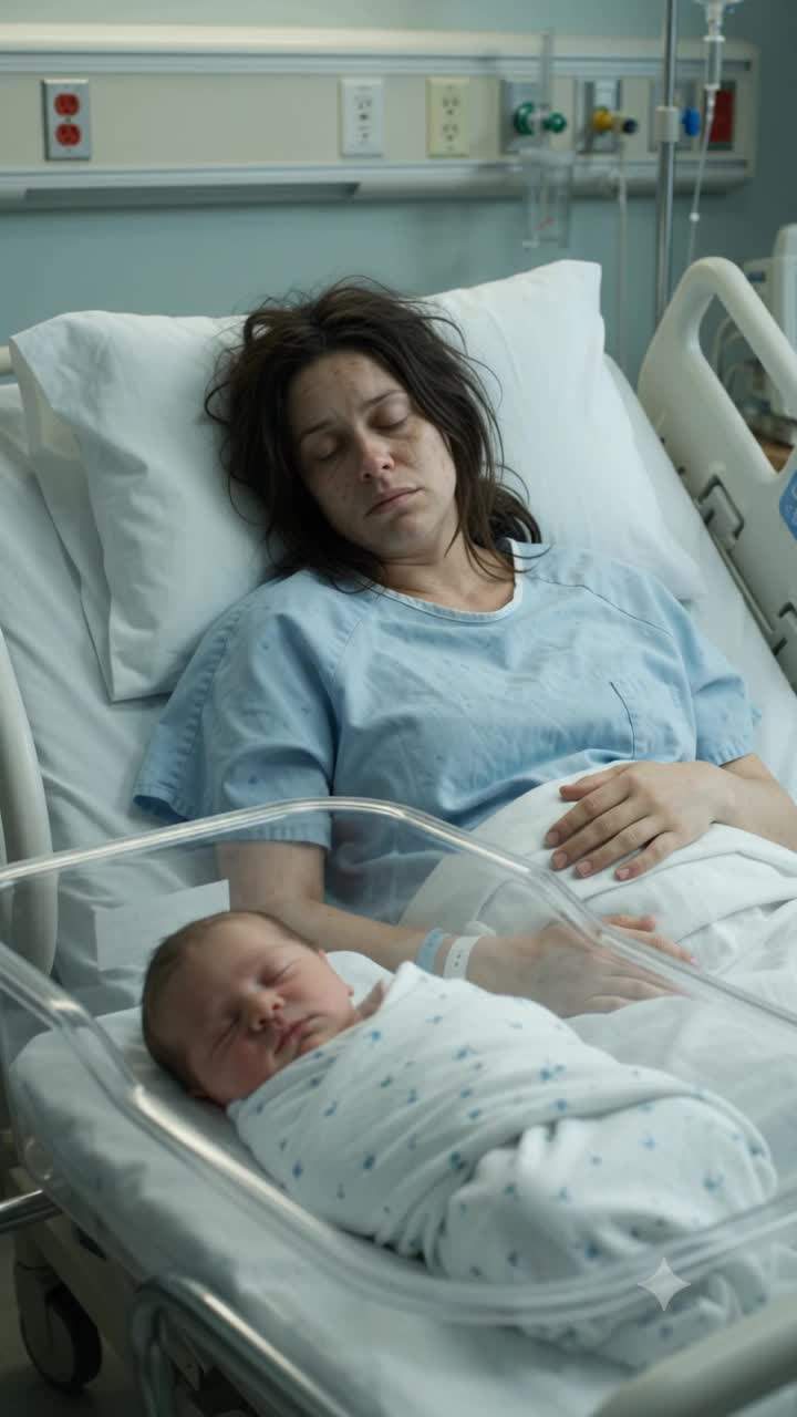 Hospital Chaos: Wealthy Matriarch Attempts Newborn Snatch, Unveiling Dark Family Secret in Maternity Ward Custody Battle.