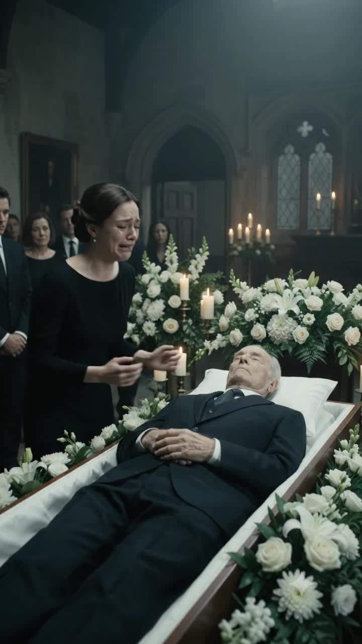 Impossible Awakening: Royal Heir’s Corpse Sits Up Screaming During Shocking Palace Funeral, Revealing Dark Succession Mystery