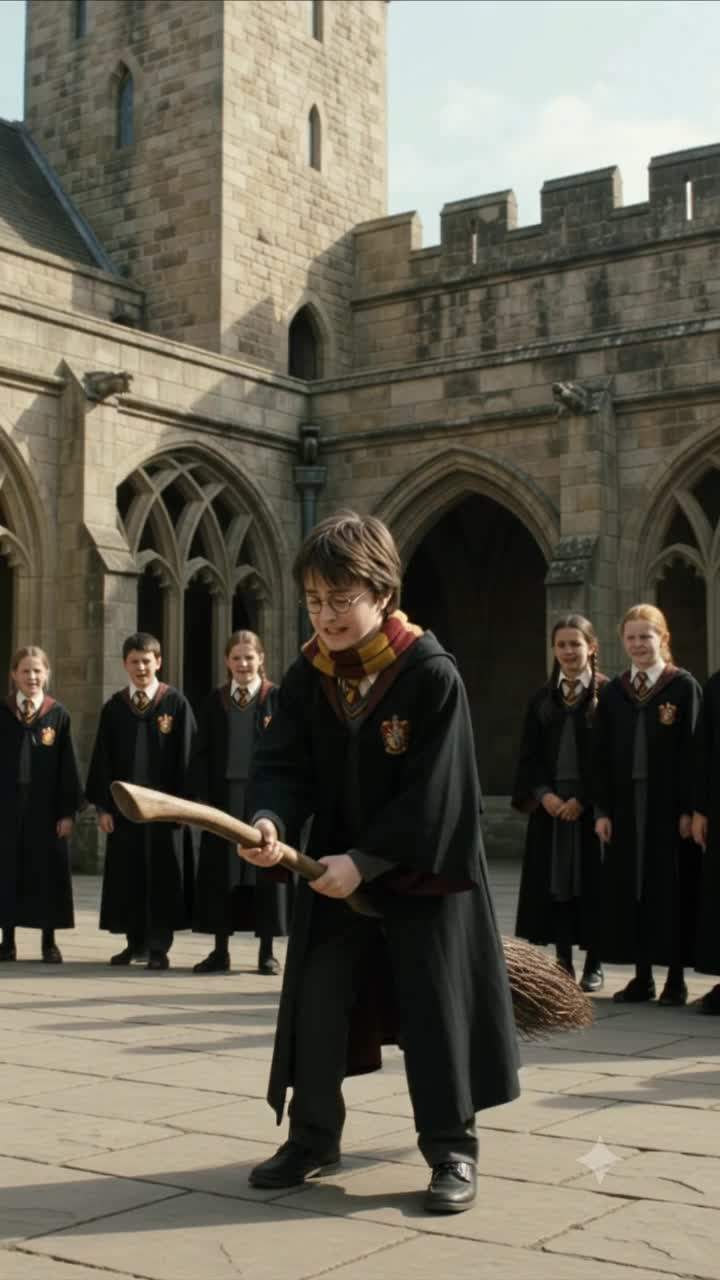 Rogue Enchanted Broom Terrifies First-Year Student at Prestigious Magic School: Was It A Magical Mishap Or A Targeted Disaster Plot?