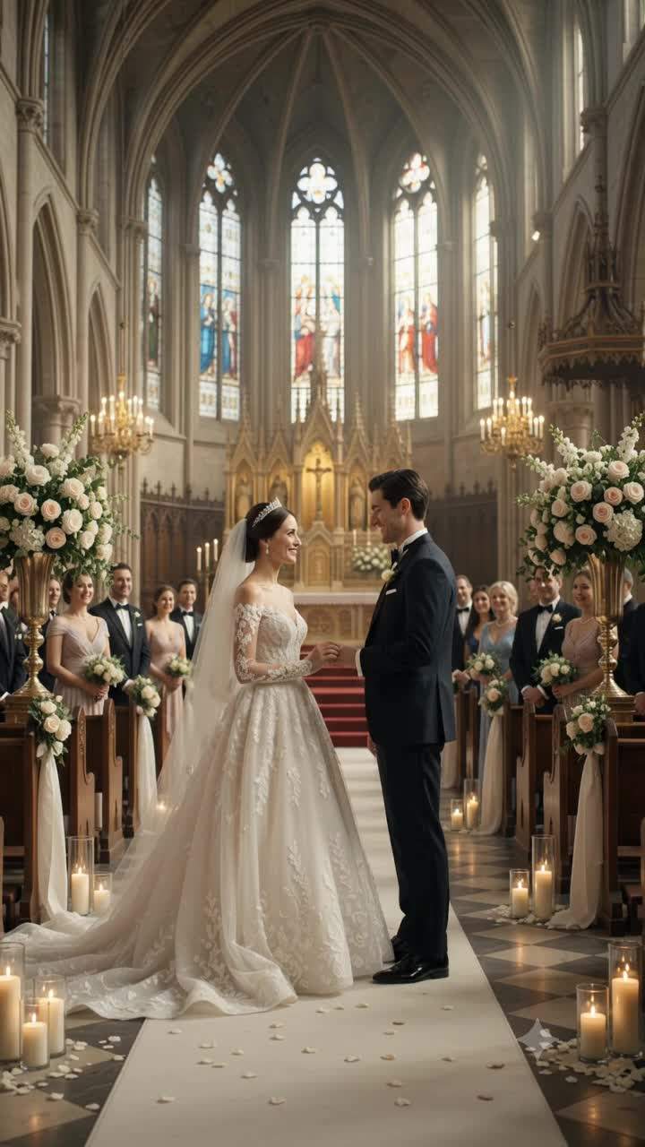 Royal Wedding Plunges Into Chaos: Was the Enchanted Bride Saved or Cursed by a Sorceress's Secret? #RoyalWedding #MagicGoneWrong #AncientCurse