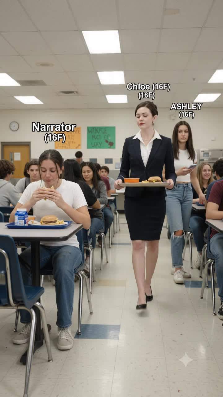 I still think about that cafeteria tray crashing down.