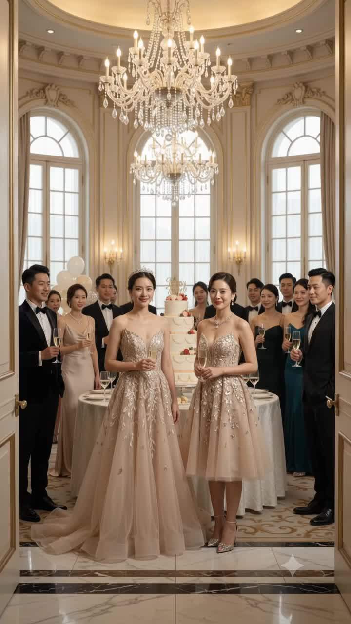 Elite Gala Chaos: A Birthday Cake 'Prank' Exposed a Billionaire's Dark Secret, Rocking High Society to Its Core!