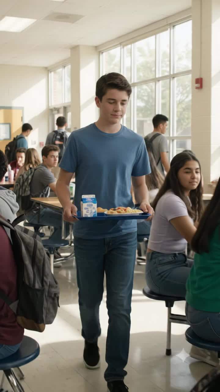 Still haunted by my lunch tray exploding all over the cafeteria.